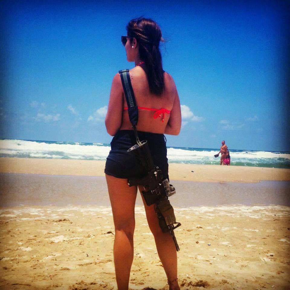 Only In Israel -Beach